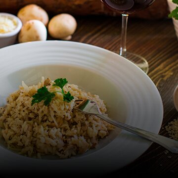 Risoto Quatro Queijos
